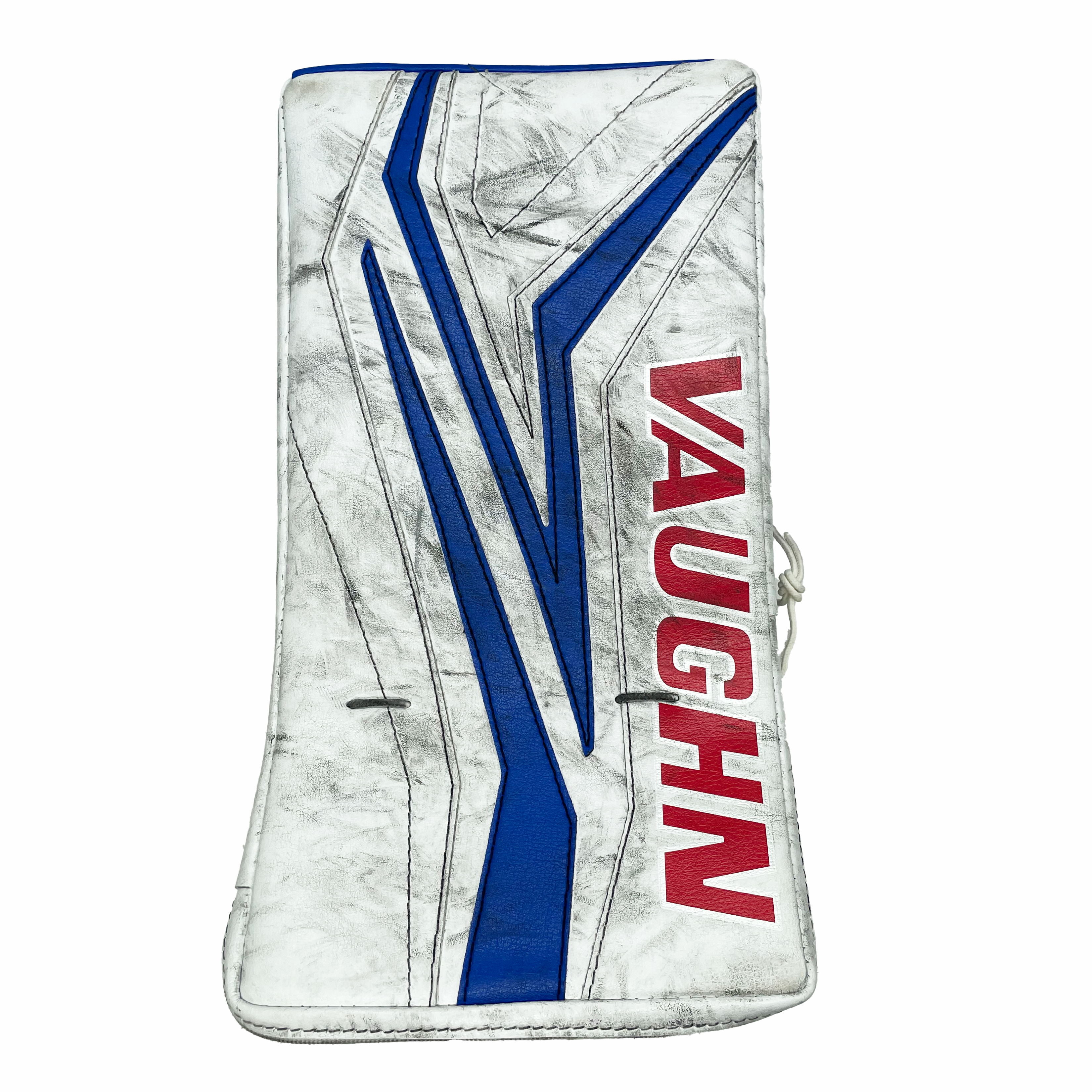 Vaughn Ventus SLR3 - Bloqueur de gardien de but Pro Stock d'occasion (blanc/bleu)